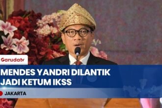 Mendes Yandri Susanto Resmi Dilantik Jadi Ketum IKSS Periode 2026-2031