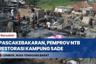 Hampir 80 Persen Ludes Terbakar, Pemprov NTB Restorasi Pemukiman Adat Kampung Sade Lombok