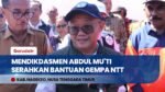 Mendikdasmen Abdul Mu'ti Tinjau Sekolah Terdampak Gempa di Nagekeo NTT, Salurkan Bantuan Rp860 Juta