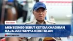 Menhut Raja Juli Tak Ikut Prabowo Cek Karhutla, Istana: Hanya Kebetulan !