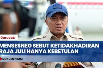 Menhut Raja Juli Tak Ikut Prabowo Cek Karhutla, Istana: Hanya Kebetulan !