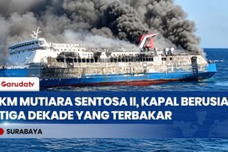 Menyusuri Riwayat KM Mutiara Sentosa II Sebelum Insiden Kebakaran
