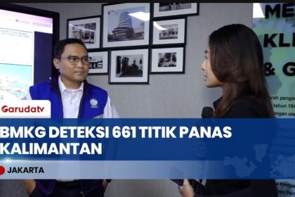 BMKG Deteksi 661 Titik Panas di Kalimantan, Waspada Potensi Karhutla Meningkat