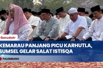 Sumsel Gelar Sholat Istisqa, Ikhtiar Memohon Hujan di Tengah Karhutla dan Kemarau Panjang