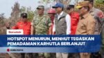 Jalankan Arahan Presiden Prabowo, Menhut Turun Langsung Pantau Karhutla di Kubu Raya