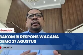 Bakom RI Respons Wacana Aksi Demonstrasi 27 Agustus dan Pemblokiran Rekening Demo