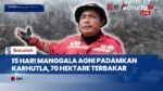15 Hari Karhutla OKI Tak Kunjung Padam, Manggala Agni Berjibaku Jinakkan Api di 70 Hektar