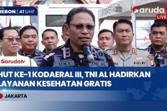Sambut HUT Perdana Kodaeral III, TNI AL Gelar Bakti Sosial Serentak