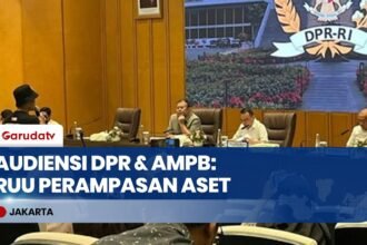 DPR Audiensi dengan AMPB, Janjikan RUU Perampasan Aset Rampung 15 Desember 2026