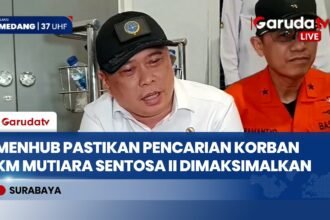 Menhub Tegaskan Operasi SAR dan Pendataan Korban Terus Dilanjutkan