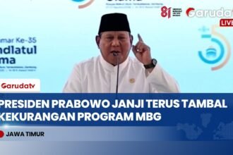 Di Muktamar NU Jombang, Prabowo Tegaskan Komitmen Penyempurnaan Program Makan Bergizi Gratis