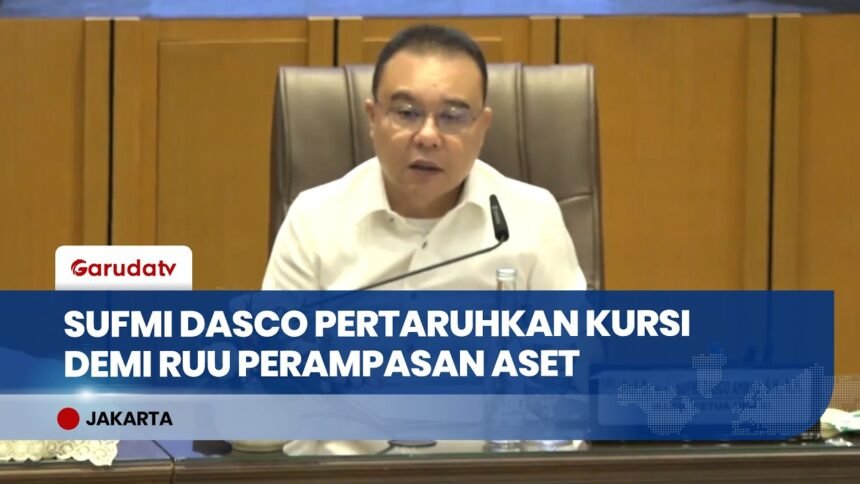 Sufmi Dasco Tegaskan Tak Ragu Lengser Bila Target RUU Perampasan Aset Meleset