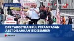 Temui Massa di Atas Mobil Komando, Anggota DPR RI Janjikan RUU Perampasan Aset Tuntas Akhir Tahun