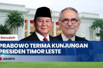 Presiden Prabowo Terima Kunjungan Presiden Timor Leste Ramos Horta di Istana Merdeka