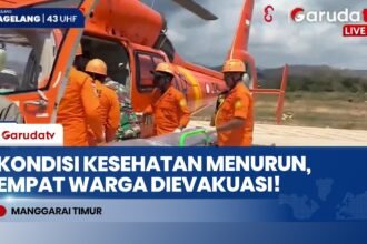 Pasca Gempa NTT, Tim SAR Evakuasi Udara Empat Warga Manggarai Timur ke Labuan Bajo