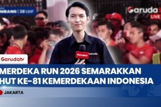 Antusiasme Tinggi Jelang Flag Off, Ribuan Peserta Padati Event Lari Merdeka Run 2026
