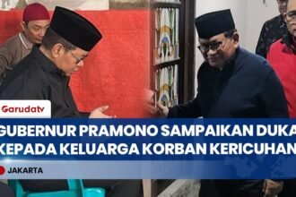Sampaikan Duka Cita, Gubernur Pramono Melayat Korban Kericuhan Pejompongan
