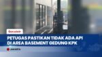 Korsleting Ruang Baterai UPS Gedung KPK Picu Kepulan Asap Pekat di Basement