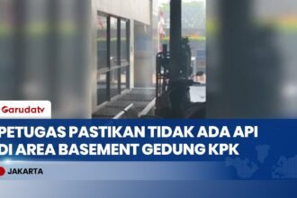 Korsleting Ruang Baterai UPS Gedung KPK Picu Kepulan Asap Pekat di Basement