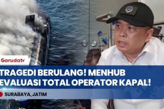 Pernah Terbakar Pada 2017! Menhub Dudy Akan Evaluasi Total Operator KMP Mutiara Sentosa 2
