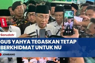 Gus Yahya menegaskan tetap berkhidmat untuk NU meski tak lagi menjabat Ketua Umum PBNU