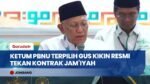 Usai Terpilih Ketum PBNU, Gus Kikin Penandatangani Kontrak Jam’iyah Rekomendasi 9 Ulama AHWA