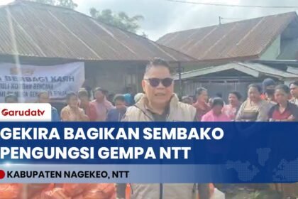Bergerak Penuhi Kebutuhan Darurat, PP Gekira Salurkan Paket Sembako untuk Pengungsi NTT