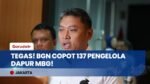 Kepala BGN Sudaryono Copot 137 Kepala Dapur SPPG Buntut 707 Siswa Diduga Keracunan MBG!