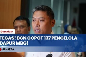 Kepala BGN Sudaryono Copot 137 Kepala Dapur SPPG Buntut 707 Siswa Diduga Keracunan MBG!
