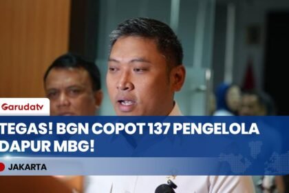 Kepala BGN Sudaryono Copot 137 Kepala Dapur SPPG Buntut 707 Siswa Diduga Keracunan MBG!