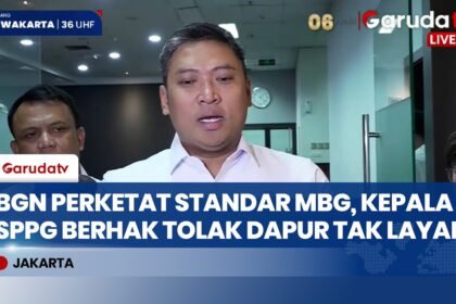 BGN Izinkan Kepala SPPG Pindah Jika Dapur Tak Penuhi Standar Keamanan Pangan