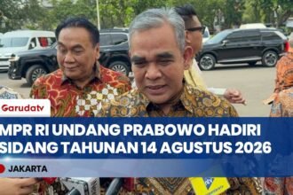 Pimpinan MPR RI Temui Prabowo, Sampaikan Undangan Resmi Sidang Tahunan 2026