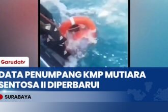 SAR Masih Cari 2 Korban KMP Mutiara Sentosa II, 234 Penumpang Berhasil Dievakuasi