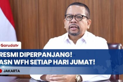 Resmi Diperpanjang! Pemerintah Terapkan WFH Bagi ASN Tiap Hari Jumat Hingga Akhir September