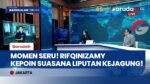 Seru! Ketua Komisi II DPR Rifqinizamy Mendadak "Kepoin" Reporter Garuda TV di Kejagung