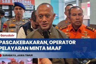 Pasca Kebakaran KMP Mutiara Sentosa II, Operator Pelayaran Minta Maaf & Siapkan Asuransi