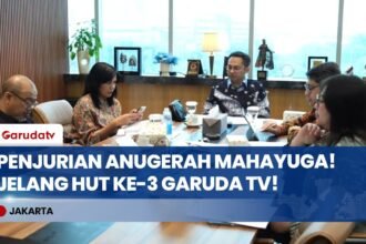 Jelang HUT Ke-3 Garuda TV, Tim Panelis Tentukan Pemenang Anugerah Mahayuga