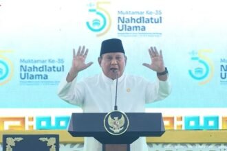 Presiden Prabowo Dijadwalkan Menutup Muktamar ke-35 NU di Jombang Besok Pagi