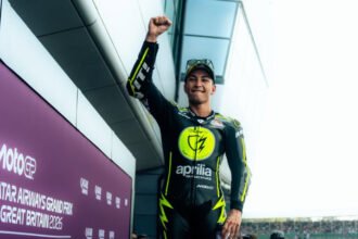 Hasil Lengkap MotoGP Inggris : Bagnaia Hingga Ai Ogura Crash, Raul Fernandez Juara