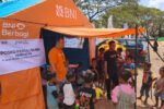 BNI menghadirkan layanan kesehatan, trauma healing, air bersih, tenda, dan bantuan logistik bagi masyarakat terdampak bencana di NTT.