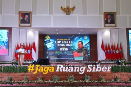 BSSN mempertahankan opini WTP enam tahun berturut-turut dan menerima apresiasi BPK RI atas tata kelola keuangan yang transparan, akuntabel, serta responsif terhadap rekomendasi pemeriksaan.