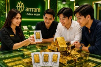 Harga emas Antam kembali naik pada Senin, 24 Agustus 2026, dengan harga 1 gram mencapai Rp2,75 juta.