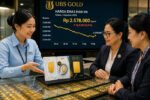 Harga emas Pegadaian terbaru 4 Agustus 2026 turun untuk produk Galeri24 dan UBS, dengan penurunan hingga Rp8.000 per gram.