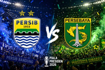 Persebaya melaju ke final Piala Presiden 2026 usai menaklukkan Arema FC dan siap menghadapi Persib Bandung yang memiliki catatan head to head lebih unggul.