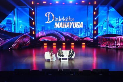Malam puncak HUT ke-3 Garuda TV bertajuk 'Mahayuga' berlangsung meriah dengan rangkaian dialog, penghargaan, dan pertunjukan musik.