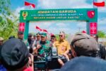 Delapan jembatan penghubung desa di Buru dan Buru Selatan resmi digunakan setelah dibangun melalui Program Karya Bakti Skala Besar TNI AD 2026.