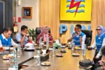 Direktur Utama PLN Darmawan Prasodjo meninjau kesiapan sistem kelistrikan di Istana Merdeka menjelang Upacara Peringatan HUT ke-81 Kemerdekaan RI, Minggu (16/8/2026).