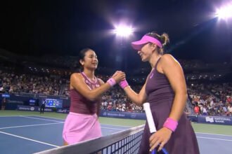 Belinda Bencic tampil dominan saat mengalahkan Alexandra Eala dan memastikan tiket ke perempat final National Bank Open 2026.