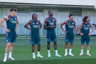 Kylian Mbappé kembali mengikuti latihan Real Madrid di Valdebebas setelah menyelesaikan tugas internasional bersama Prancis.