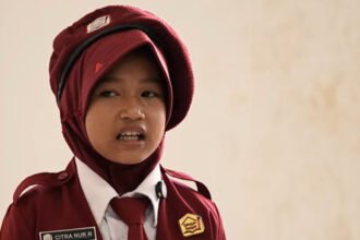 Citra Nur Ramadhani menunjukkan semangat belajar dan prestasinya setelah bersekolah di Sekolah Rakyat Terintegrasi 67 Pangkajene Kepulauan.